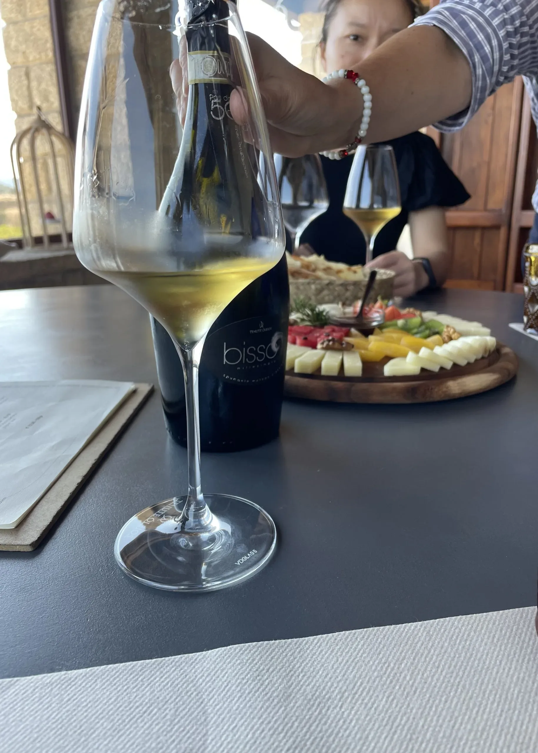 Proeverij van Vermentino di Gallura Superiore DOCG bij Tenute Olbios